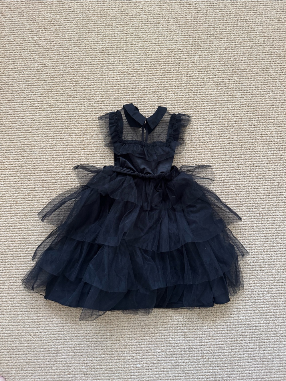 Zara Tulle Costume Dress, 3-4Y, Black